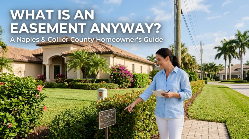 A property easement