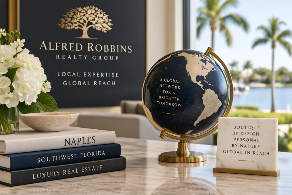 Alfred Robbins Realty Group: local expertise, global reach
