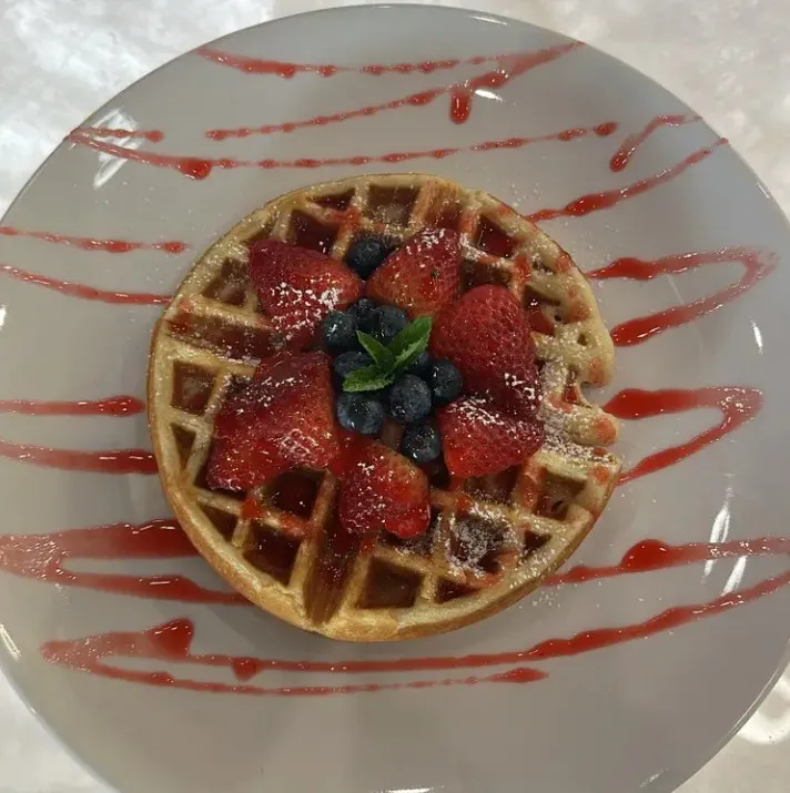 Baby Bliss Natural Cafe in Naples, FL strawberry dish