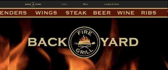 Backyard Fire Grill logo