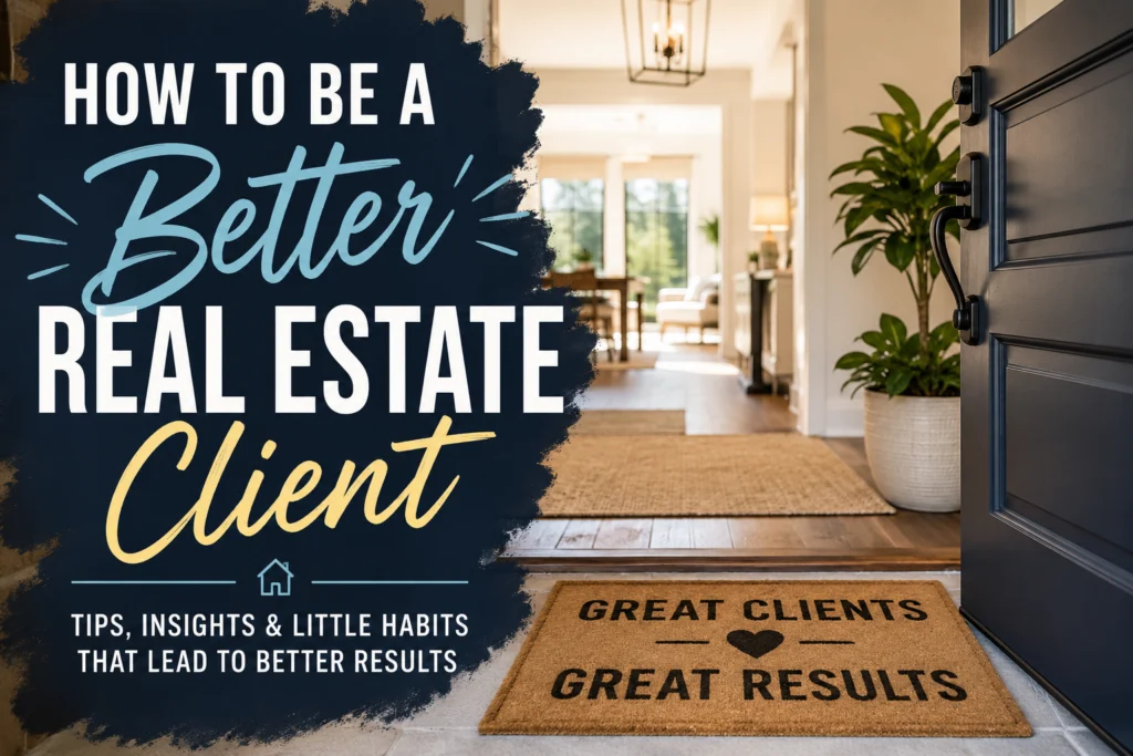 Blog image for How to Be a Better Real Estate Client (Yes, It’s a Thing!)