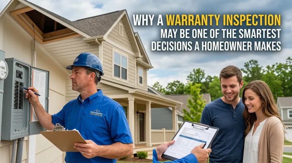 Buyers and home inspector