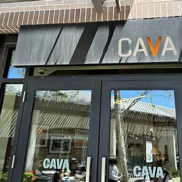 Cava storefront entrance in Naples