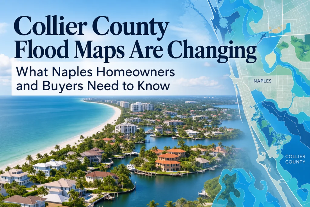 Collier County flood map changes in Naples Florida and what homeowners and home buyers need to know
