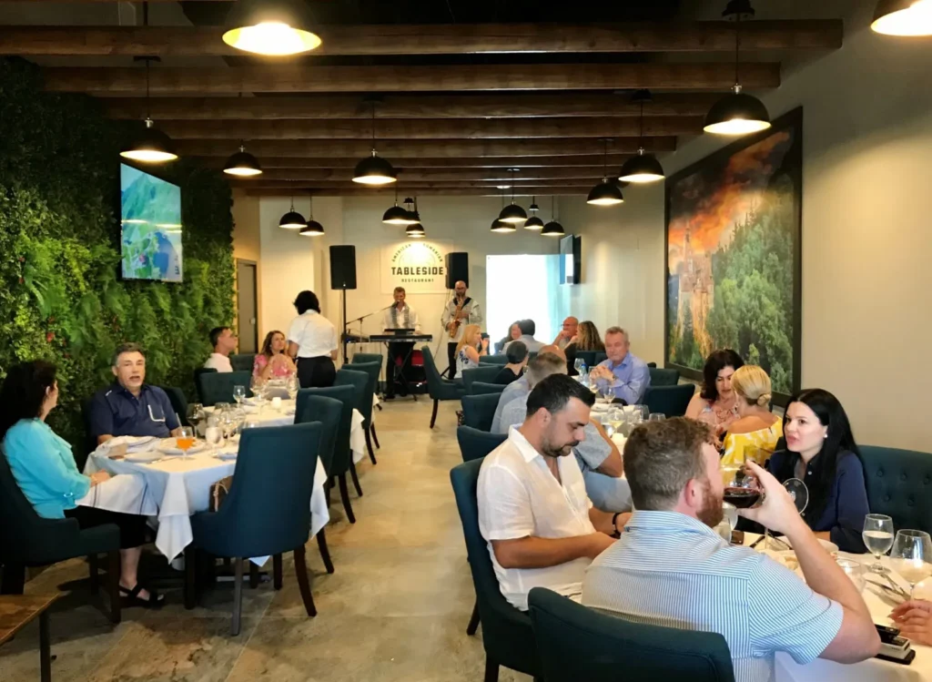 Exploring the Fusion: Tableside Restaurant Blends American and Romanian Flavors