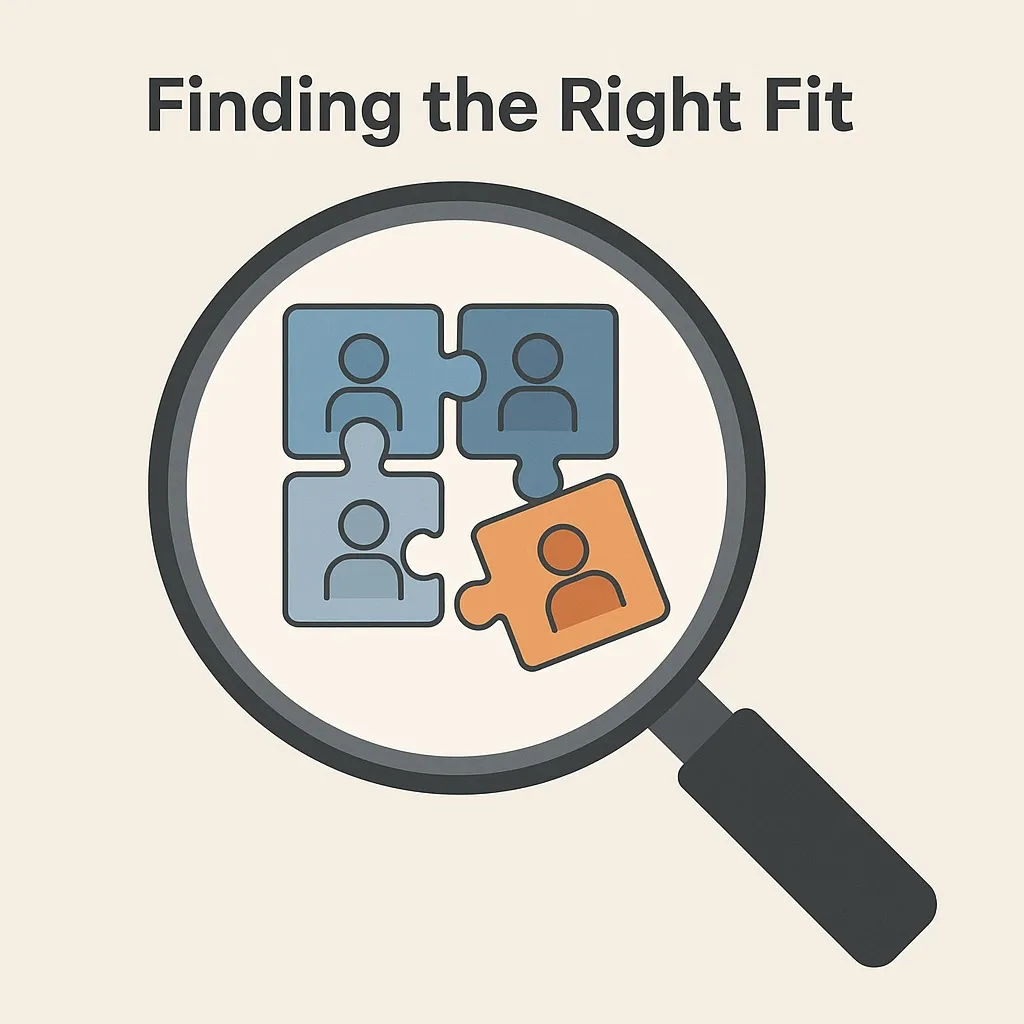 Finding the right fit