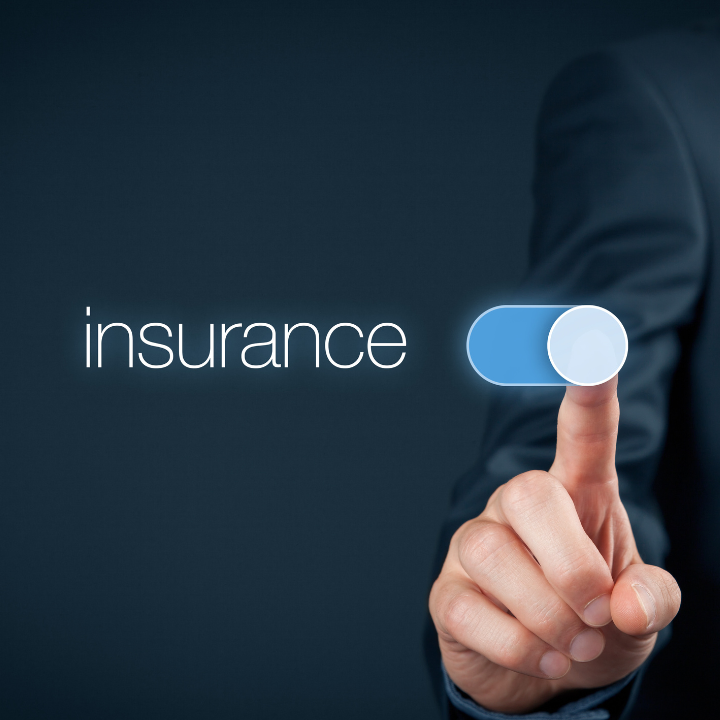 Finger switching on an insurance toggle