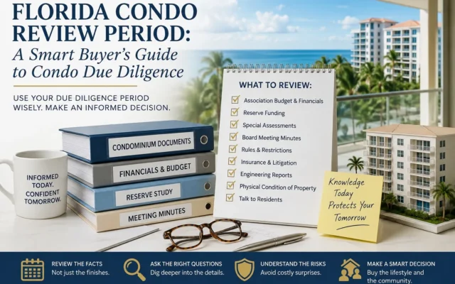Florida Condo Review Period: A Smart Buyer’s Guide to Condo Due Diligence