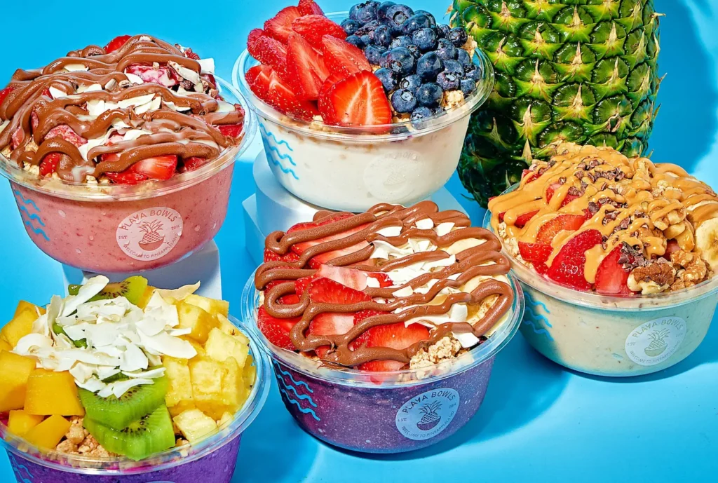 Food from Playa Bowls