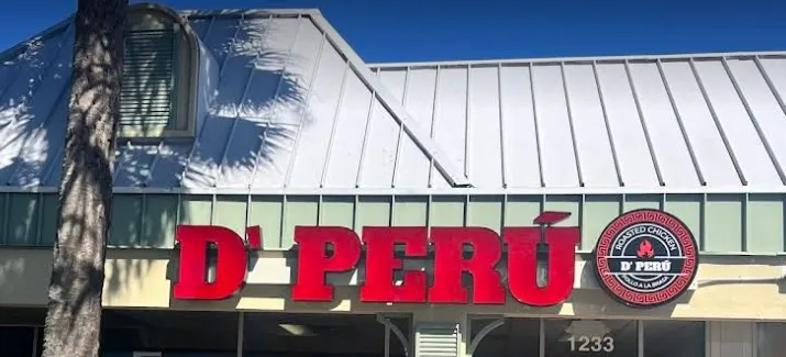 Front Sign of D'Peru restaurant