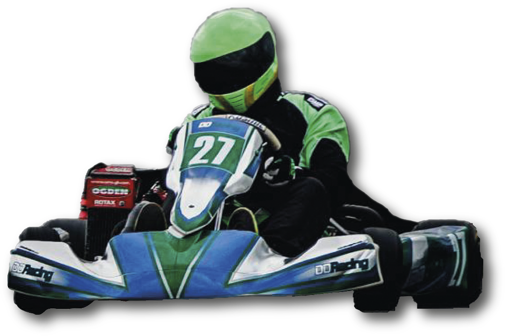 Go-kart racer at FastTrax Entertainment