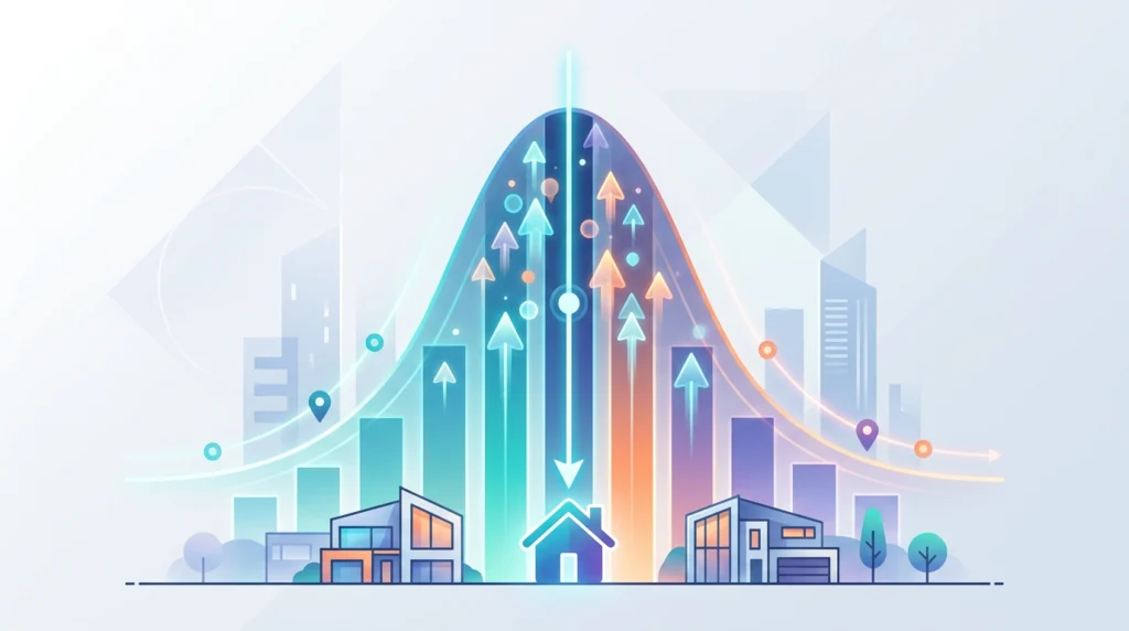 Housing prices graphic