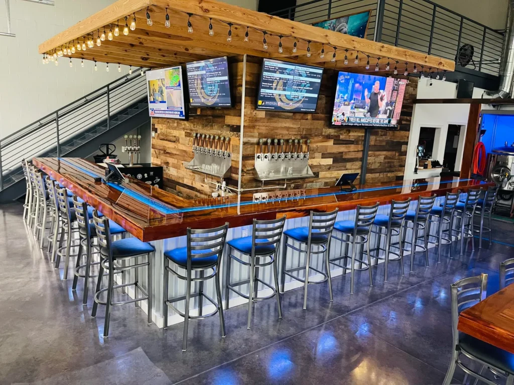 Inside bar at Chubby Mermaid