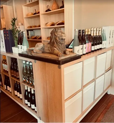 Inside beverage display