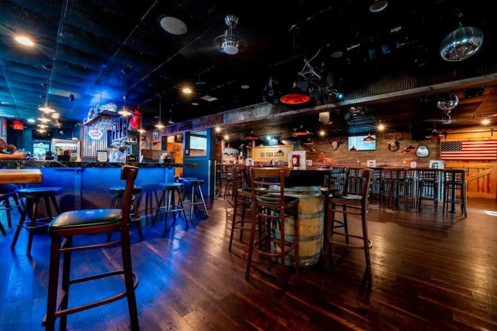 Inside view of Old Town Saloon