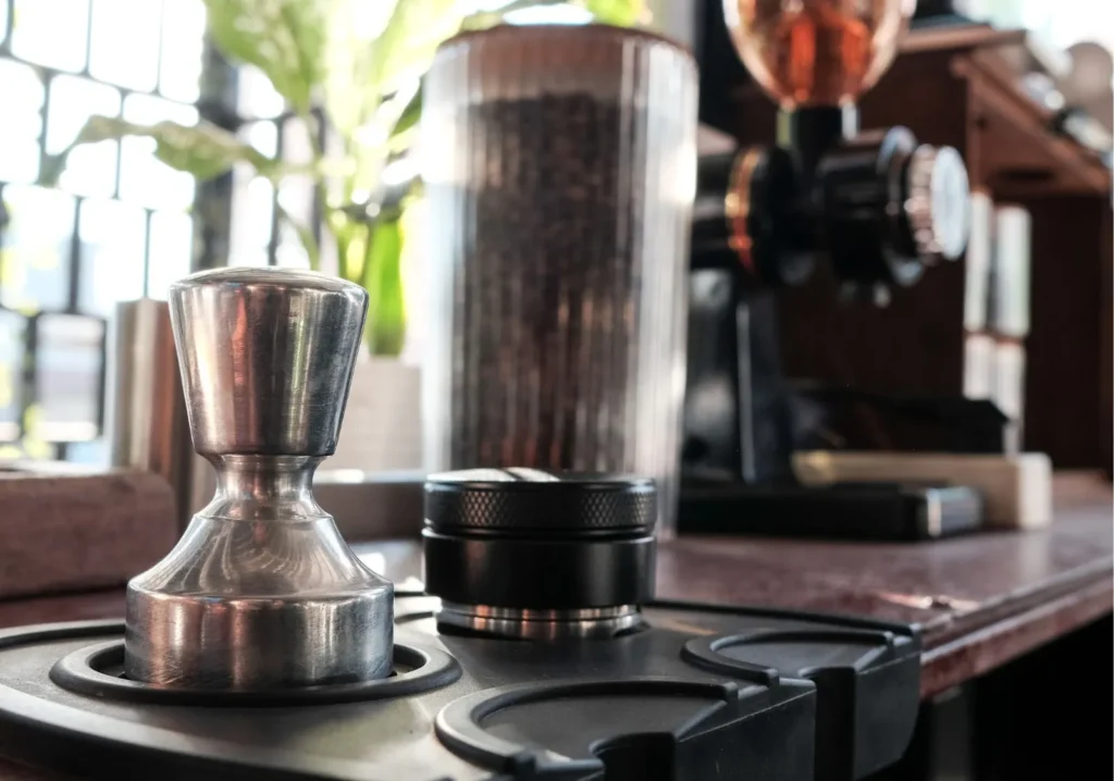 Knick knacks on a counter