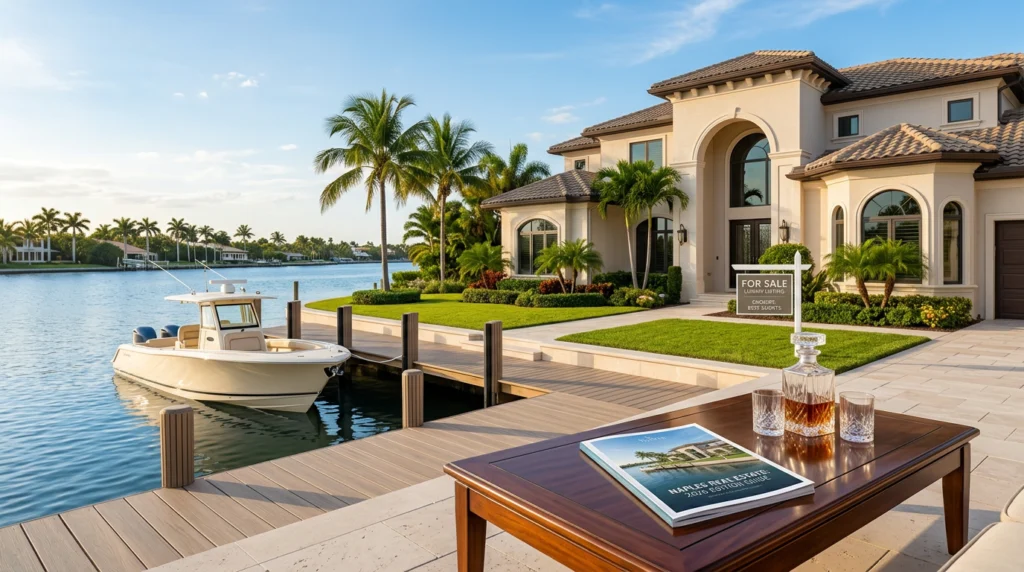 Naples, FL waterfront home.