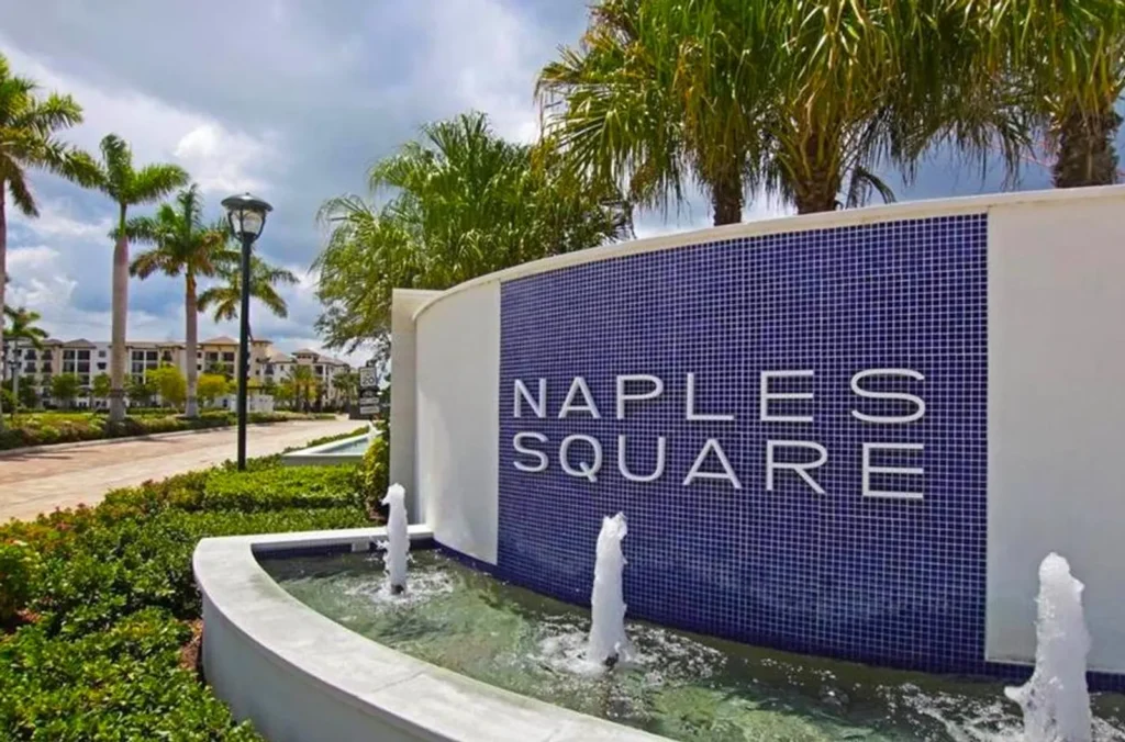 Naples Square new construction in Naples