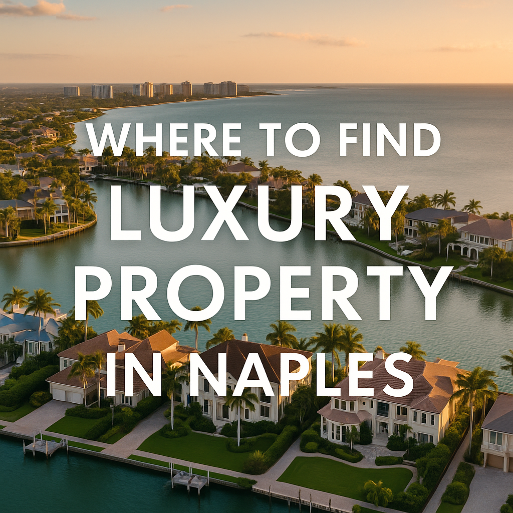 Naples with overly font