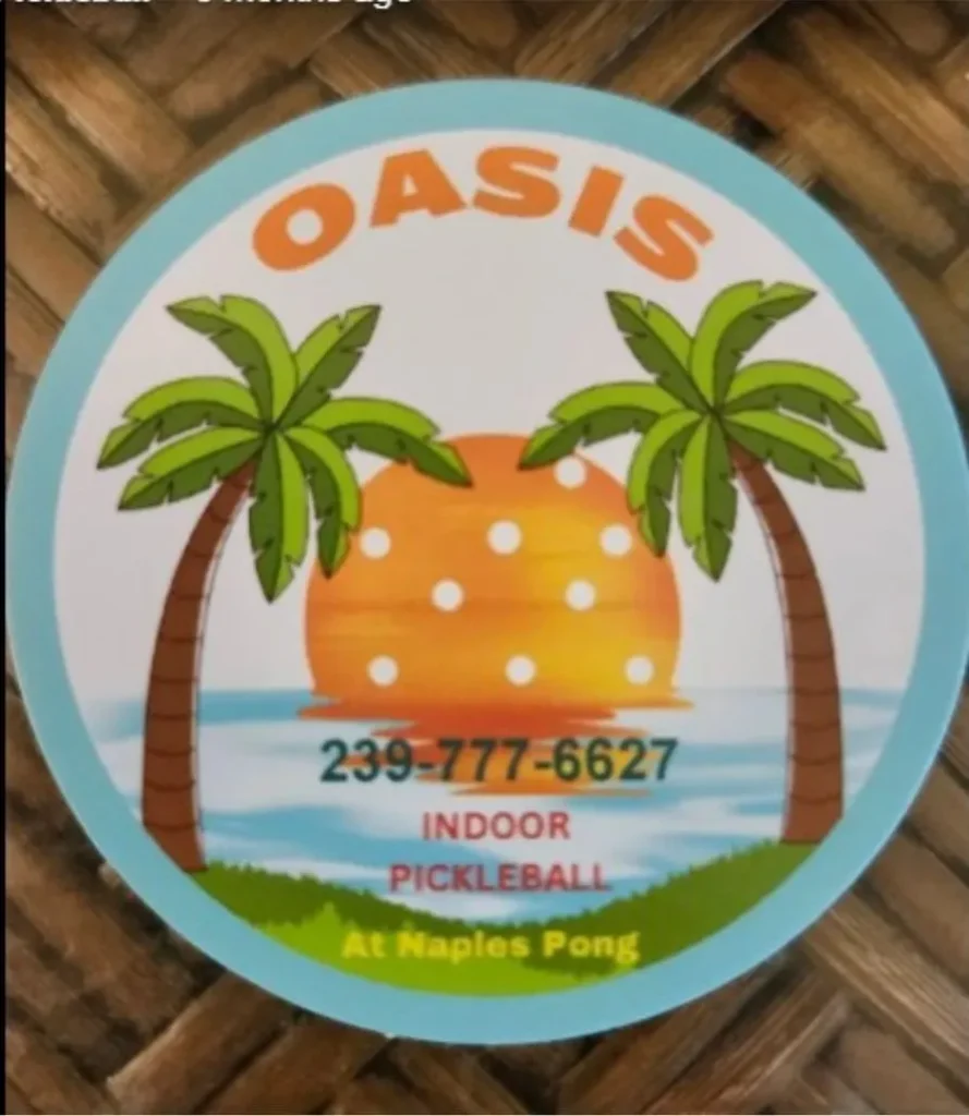 Oasis Pickleball logo