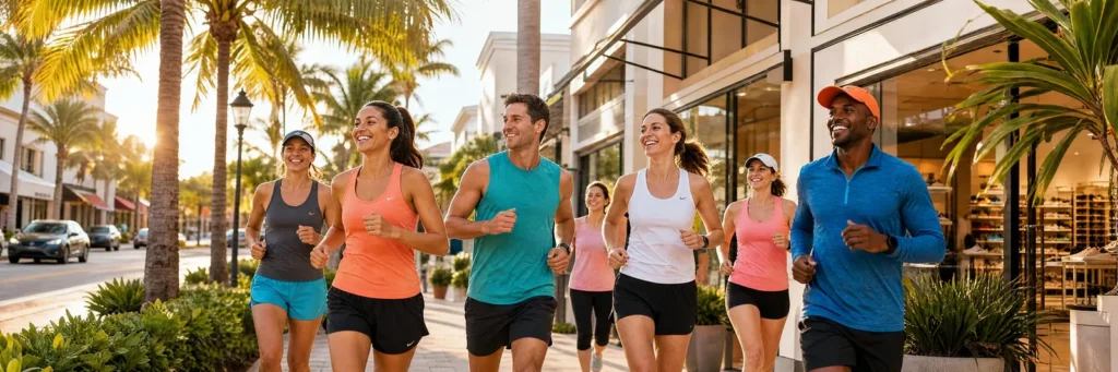 People running in Naples