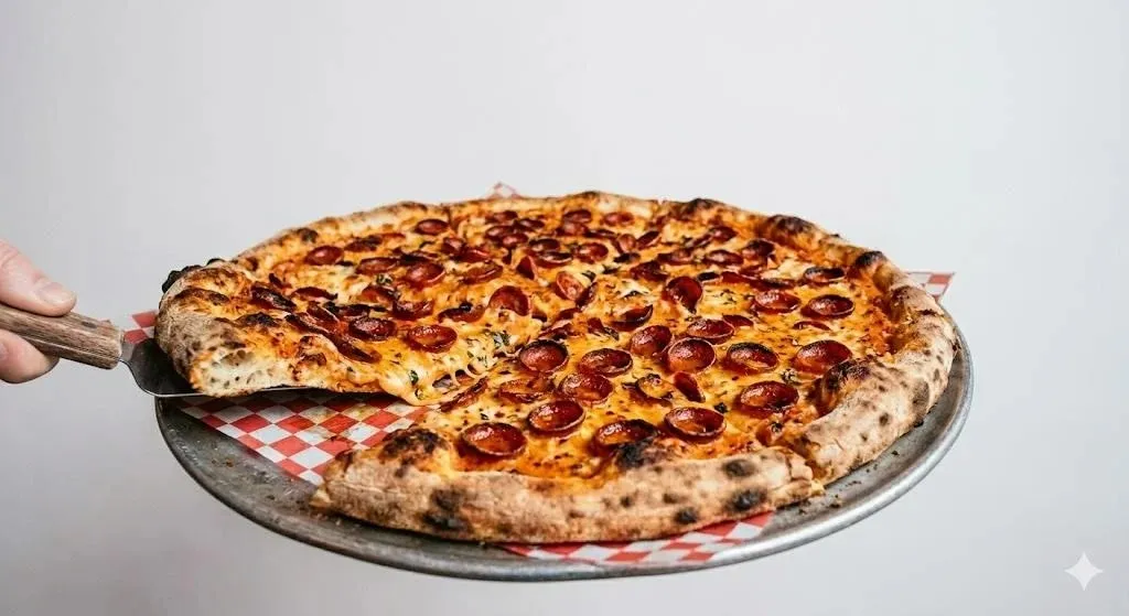 Pizza from Papa Joe's Trattoria