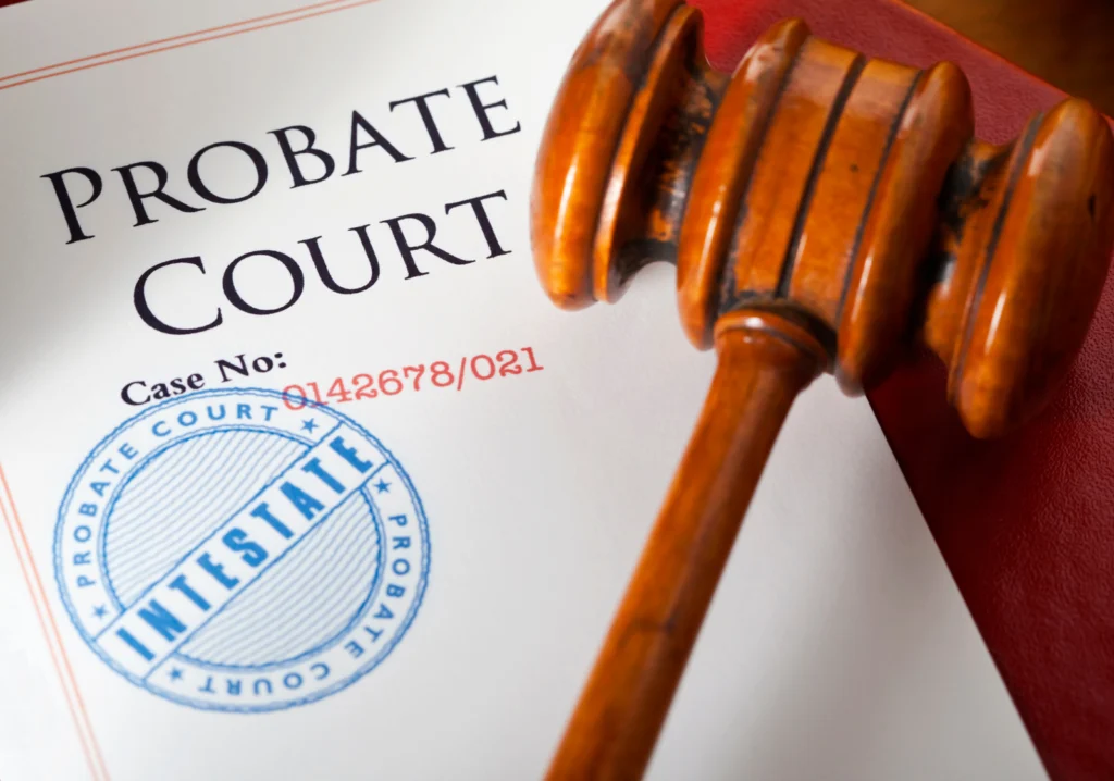 Probate Court Document