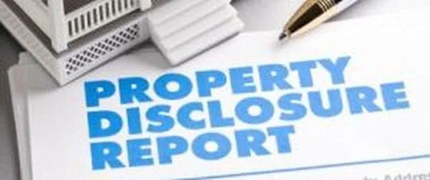 Property disclosure report