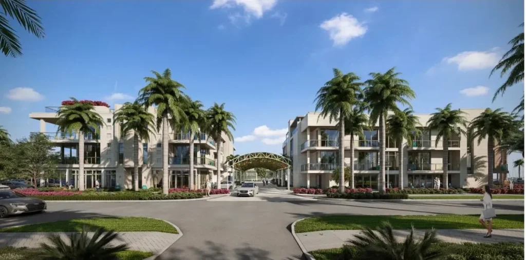 Rendering of a new Olde Naples residential development