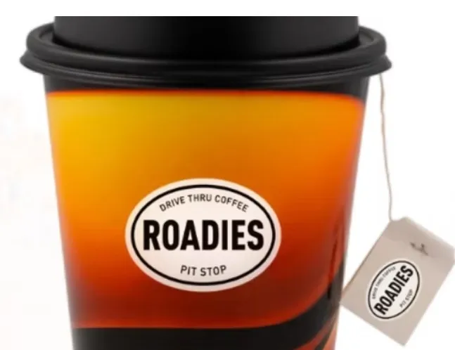 Roadies Pit Stop Drive Thru Coffee Tea Drink