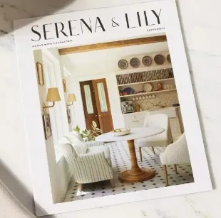 Serena & Lily on a magazine Cover