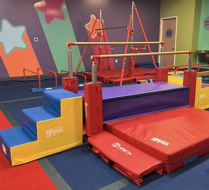 The Little Gym inside play area
