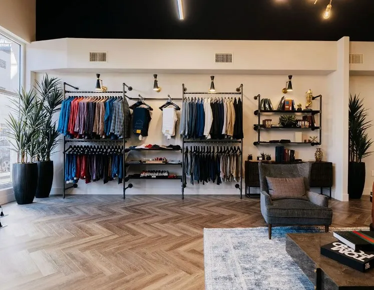 Tweeds in Naples, FL clothing display