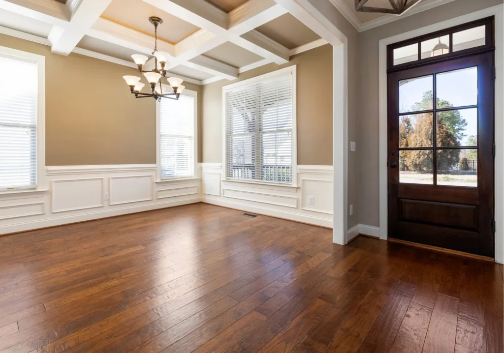 Unfurnished dining room
