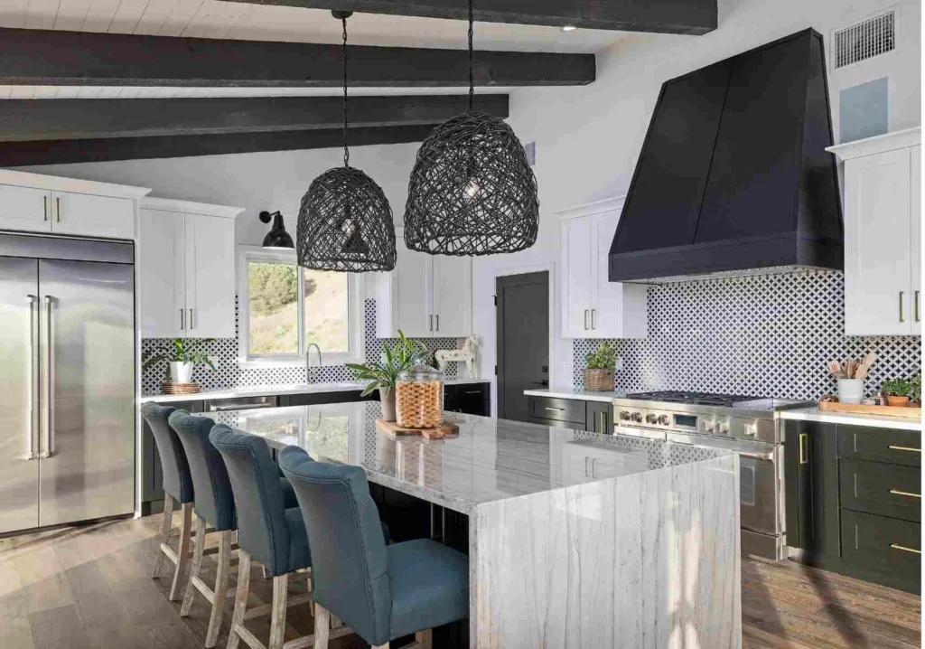 White modern kitchen